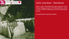Esther Jonas-Bauer - Überlebende