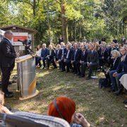 Mauthausen Komitee Österreich eröffnete neuen Gedenkort im ehemaligen KZ Gunskirchen Mauthausen Komitee Österreich eröffnete neuen Gedenkort im ehemaligen KZ Gunskirchen