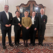 Ehrung Botschaft des Königreichs Belgien