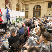 Begrüßung durch Parlamentsdirektor Harald Dossi, Hans Maršálek-Preis 2022 © Parlamentsdirektion / Johannes Zinner