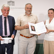 Verleihung Würdigungspreis, Hans Maršálek-Preis 2022 © Parlamentsdirektion / Johannes Zinner