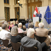 Parlamentsdirektor Harald Dossi, Hans Maršálek-Preis 2022 © Parlamentsdirektion / Johannes Zinner