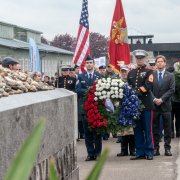 Auszug aus der KZ-Gedenkstätte Mauthausen bei der Befreiungsfeier Mauthausen 2019. © MKÖ/Jacqueline Godany