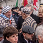 Auszug aus der KZ-Gedenkstätte Mauthausen bei der Befreiungsfeier Mauthausen 2019. © MKÖ/Jacqueline Godany