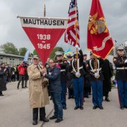 Auszug aus der KZ-Gedenkstätte Mauthausen bei der Befreiungsfeier Mauthausen 2019. © MKÖ/Jacqueline Godany