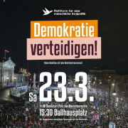 Demokratie verteidigen! 23.03. in Wien - Shareable