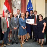 PreisträgerInnen 2. Preis: Hans Maršálek Preis 2018 © Parlamentsdirektion / Johannes Zinner
