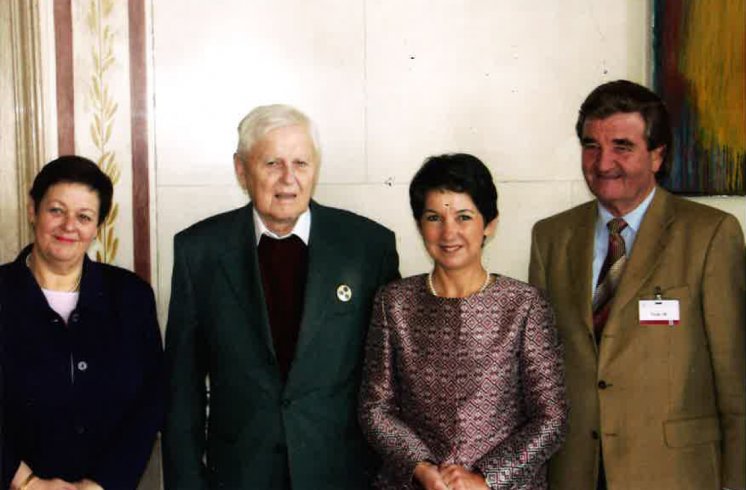 Hans Maršálek Besuch Nationalratspräsidentin Prammer