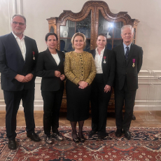 Ehrung Botschaft des Königreichs Belgien