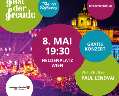 Fest der Freude am 8. Mai am Wiener Heldenplatz Foto: Andy Wenzel
